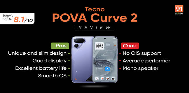 Tecno POVA Curve 2 review: big battery, bigger ambitions
