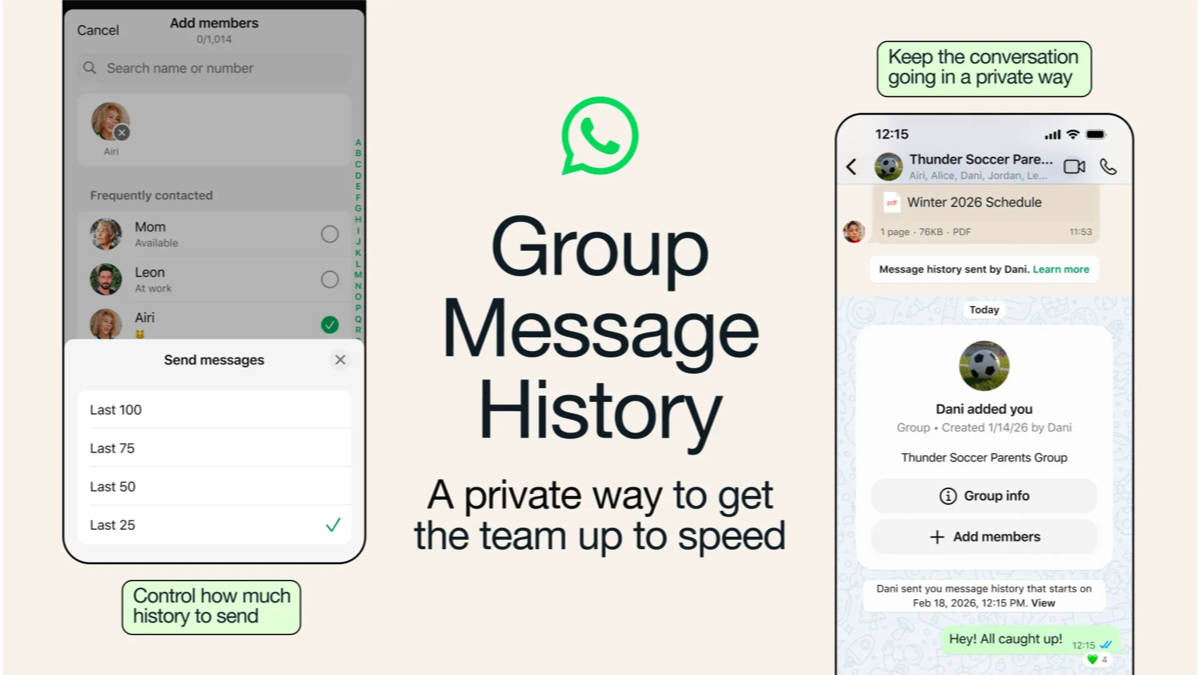 WhatsApp's latest feature will help new group members to catch up, message scheduling under testing