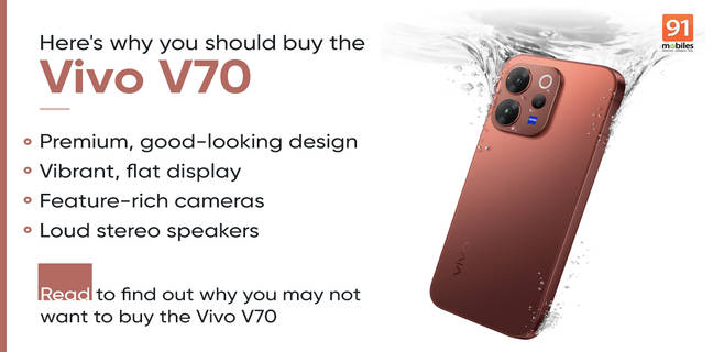 Should you buy the Vivo V70? 4 pros and 2 cons explained