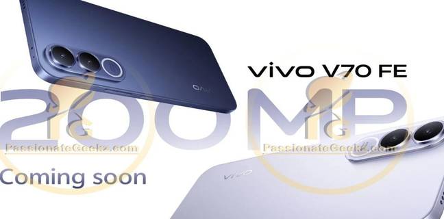 Vivo V70 FE teaser image surfaces ahead of V70 series India launch, could be a more affordable model