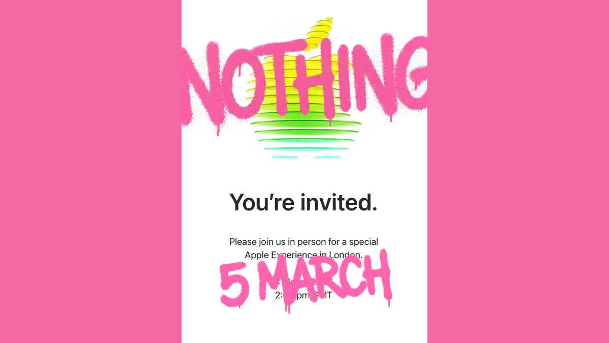 Nothing trolls Apple with cheeky invite, confirms Phone (4a) launch date