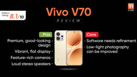 Vivo V70 review: good design, dependable performance, mixed camera results
