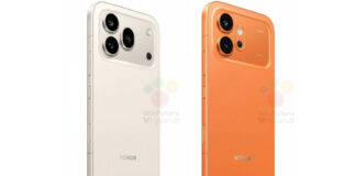 Honor 600, 600 Pro renders leak with iPhone 17 Pro-style camera bar and orange finish