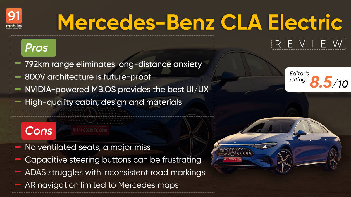 Mercedes-Benz CLA Electric Review: A software-defined Mercedes that thinks as much as it drives