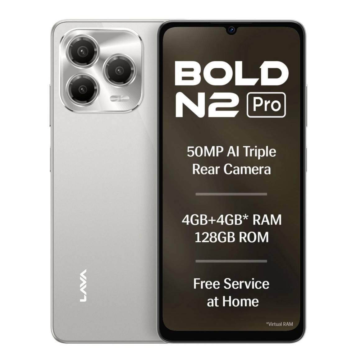 Lava Bold N2 pro render