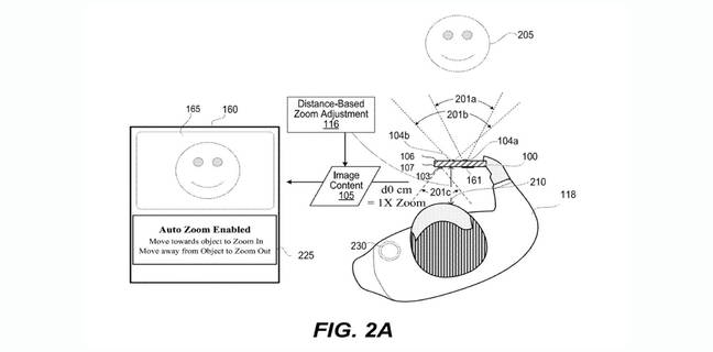 Motorola could be working on a hands-free way of zooming in and out of camera preview, reveals patent