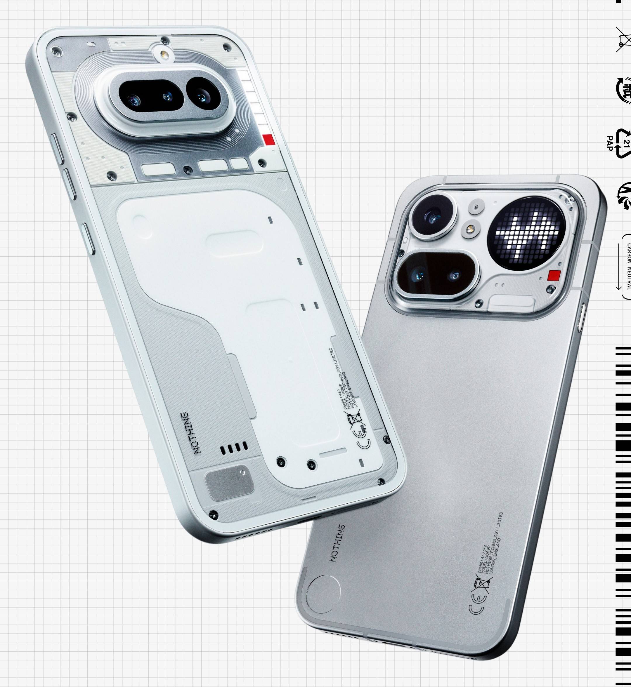 Nothing Phone (4a) vs Nothing Phone (4a) Pro design
