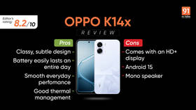 OPPO K14x review: big battery and a chic design