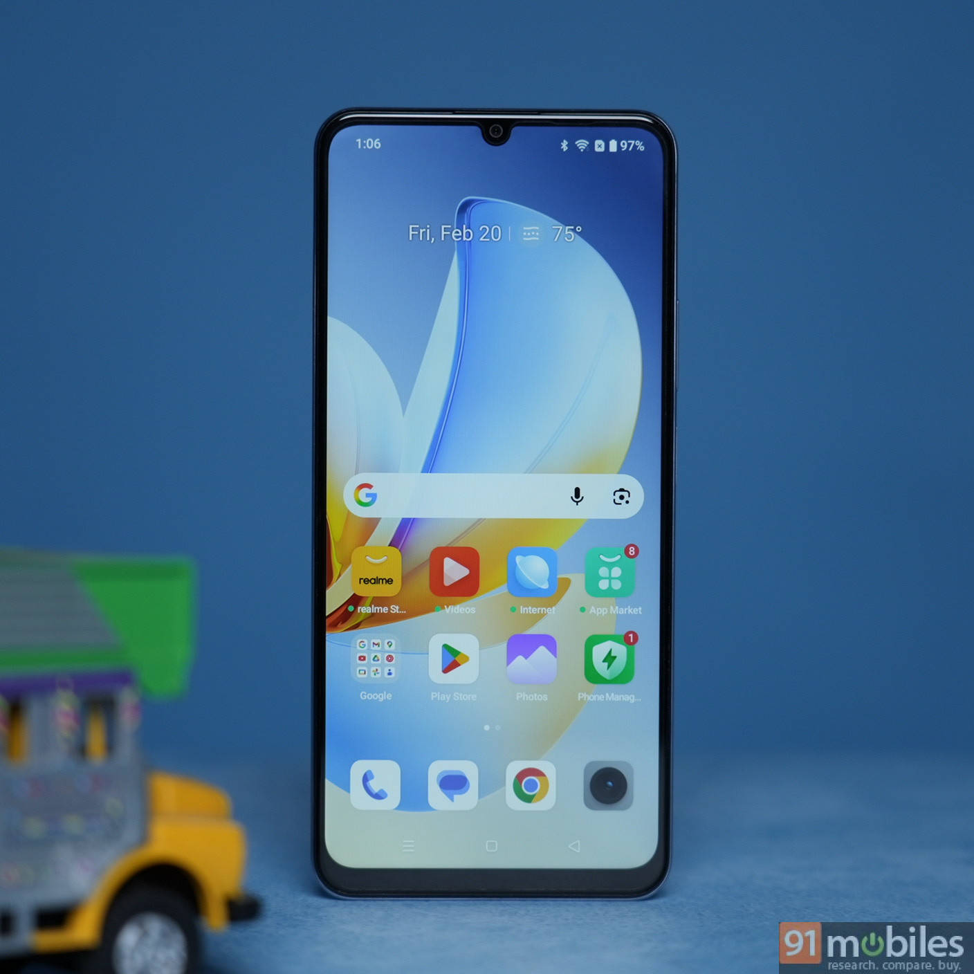 Realme P4 Lite 4G display