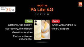 Realme P4 Lite review: high battery endurance on a budget