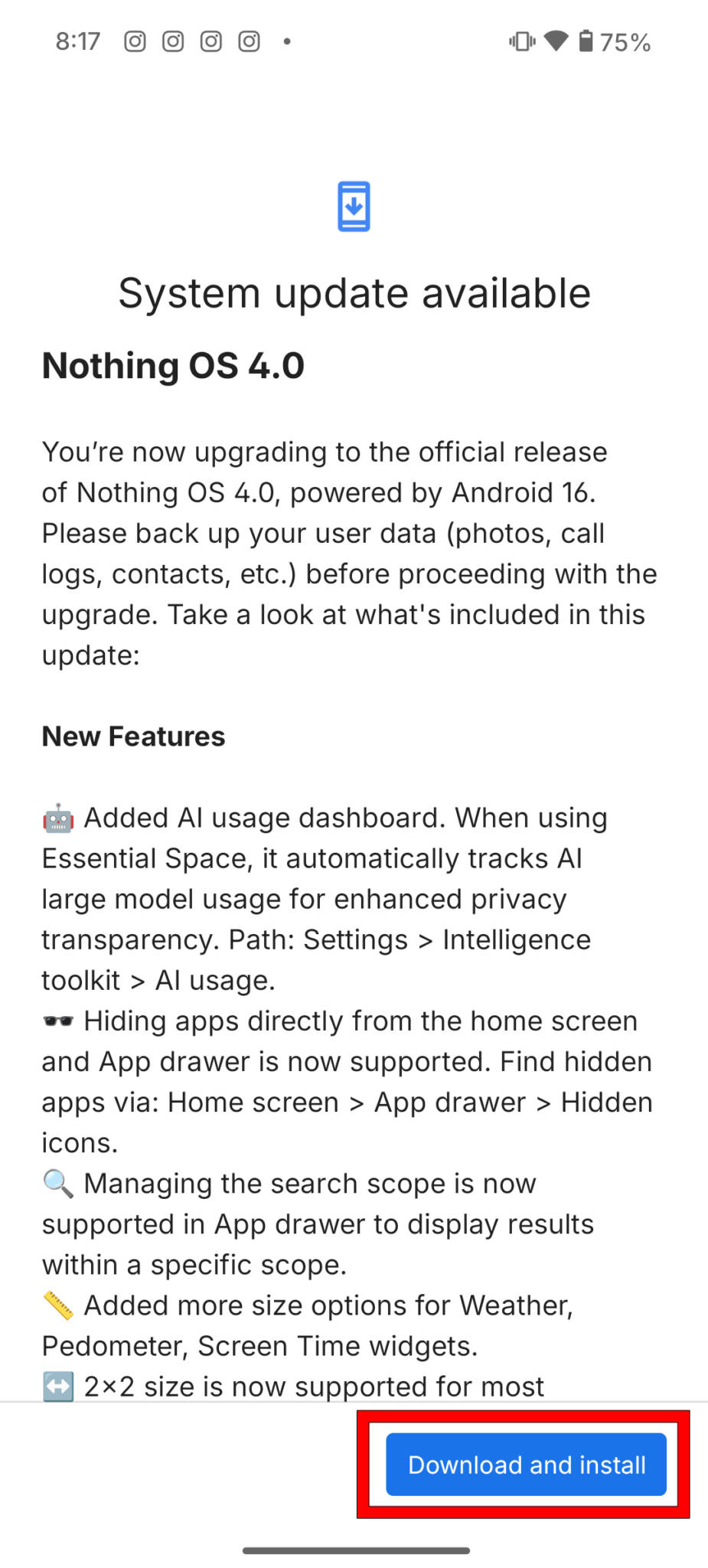 Nothing OS 4.0/4.1 update roundup: release timeline, eligible phones ...