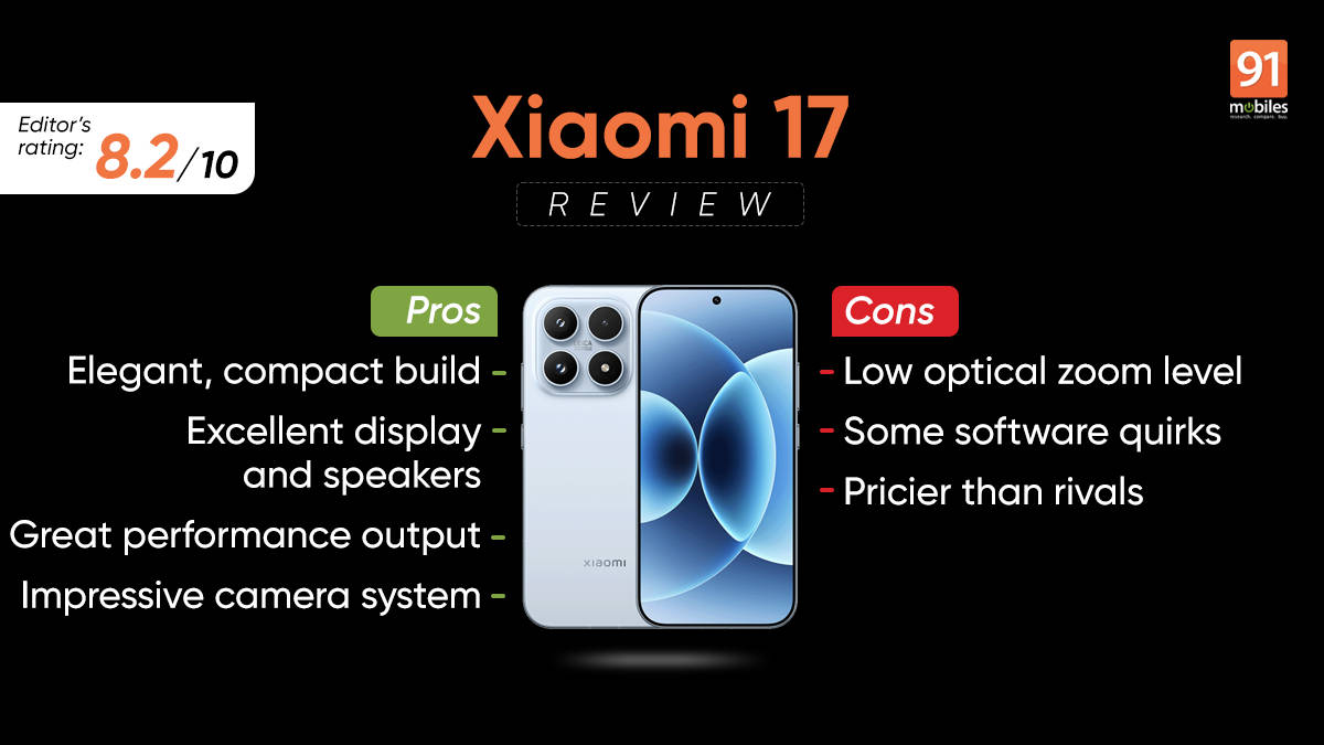 Xiaomi 17 review: a compact, capable camera phone