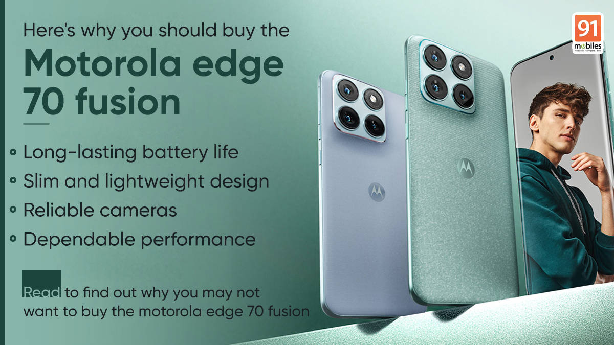 Should you buy the Motorola Edge 70 Fusion? 4 reasons to go for it, 2 reasons to skip