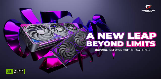 Colorful launches iGame GeForce RTX 50 Ultra Series graphics cards with hip-hop-inspired design
