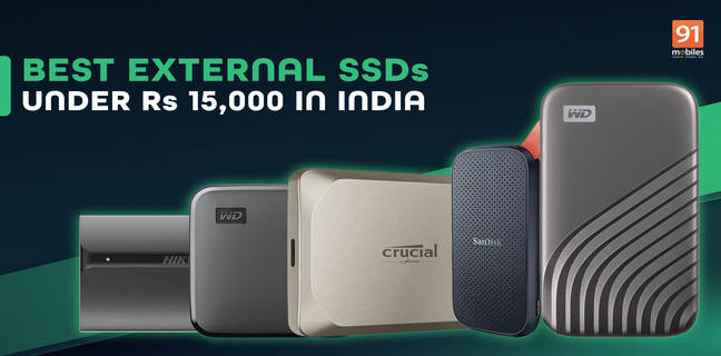 Best External SSDs Under Rs 15,000 in India: March 2026