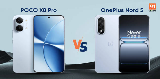 POCO X8 Pro vs OnePlus Nord 5: best phone for performance under the hood?