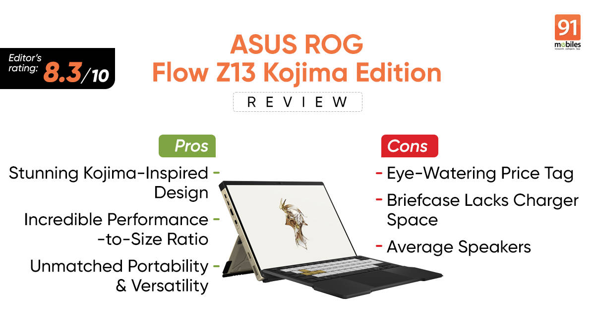 ASUS ROG Flow Z13 Kojima Edition Review: A Masterpiece of Performance and Portability