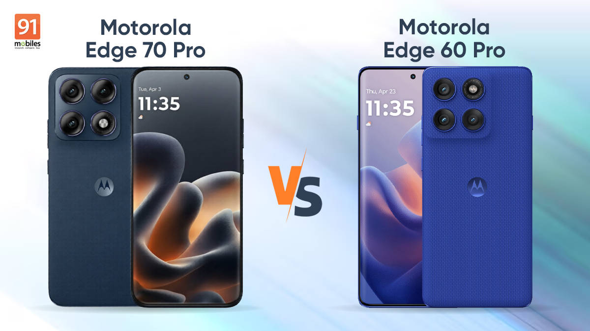 Motorola Edge 70 Pro vs Edge 60 Pro: what are the upgrades?