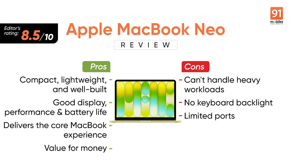 Apple MacBook Neo review: accessible, yet aspirational