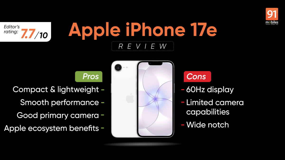 Apple iPhone 17e review: the gateway to that rich ecosystem