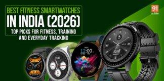 Best Fitness Smartwatches in India (2026): Top Picks for Fitness, Training & Everyday Tracking Best Fitness Smartwatches in India (2026)