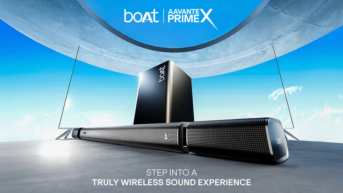 Boat Aavante Prime X soundbar launched in India with Dolby Atmos, wireless rear speakers