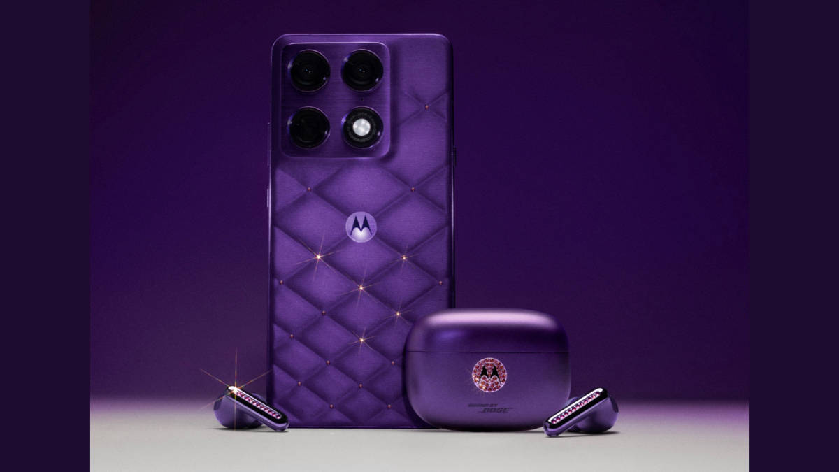 Motorola unveils Swarovski crystal-studded Motorola Signature and Moto Buds 2 Plus