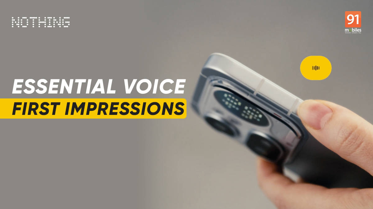 New Nothing OS update adds Essential Voice to Phone (4a) series and Phone (3): what it is and how it works