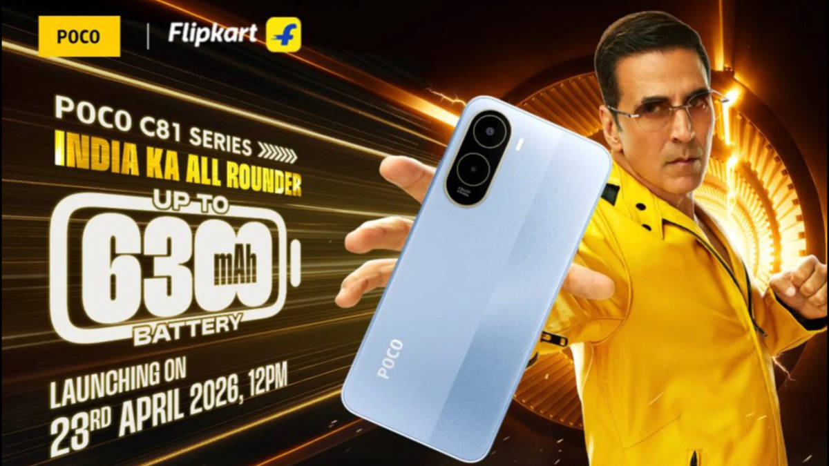 POCO C81 series India launch set for April 23rd, teased with 6,300mAh battery