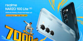 Realme Narzo 100 Lite 5G launching in India on April 14th with 7,000mAh battery, 144Hz display