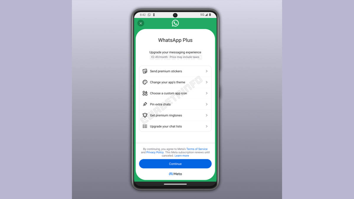 WhatsApp begins testing paid 'Plus' tier with customisation features