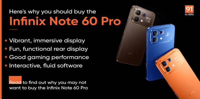 Infinix Note 60 Pro reasons to buy or skip: who it’s for and who should avoid it
