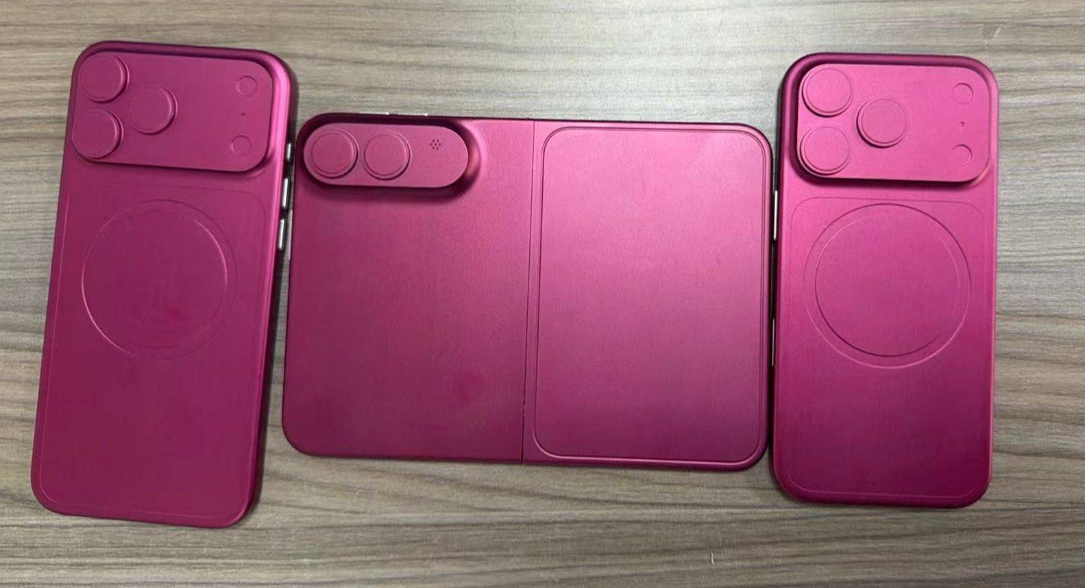iPhone Fold and iPhone 18 Pro dummy