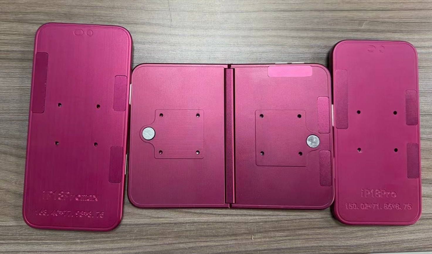 iPhone Fold and iPhone 18 Pro dummy