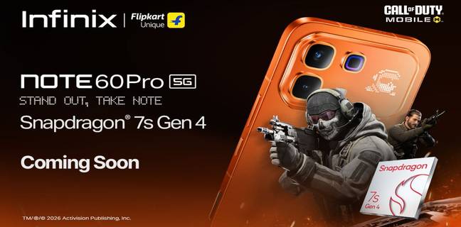 Infinix Note 60 Pro to launch as first Snapdragon-powered phone from the brand