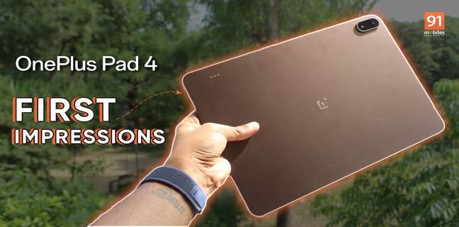 OnePlus Pad 4 first impressions: OnePlus’ most ambitious tablet yet