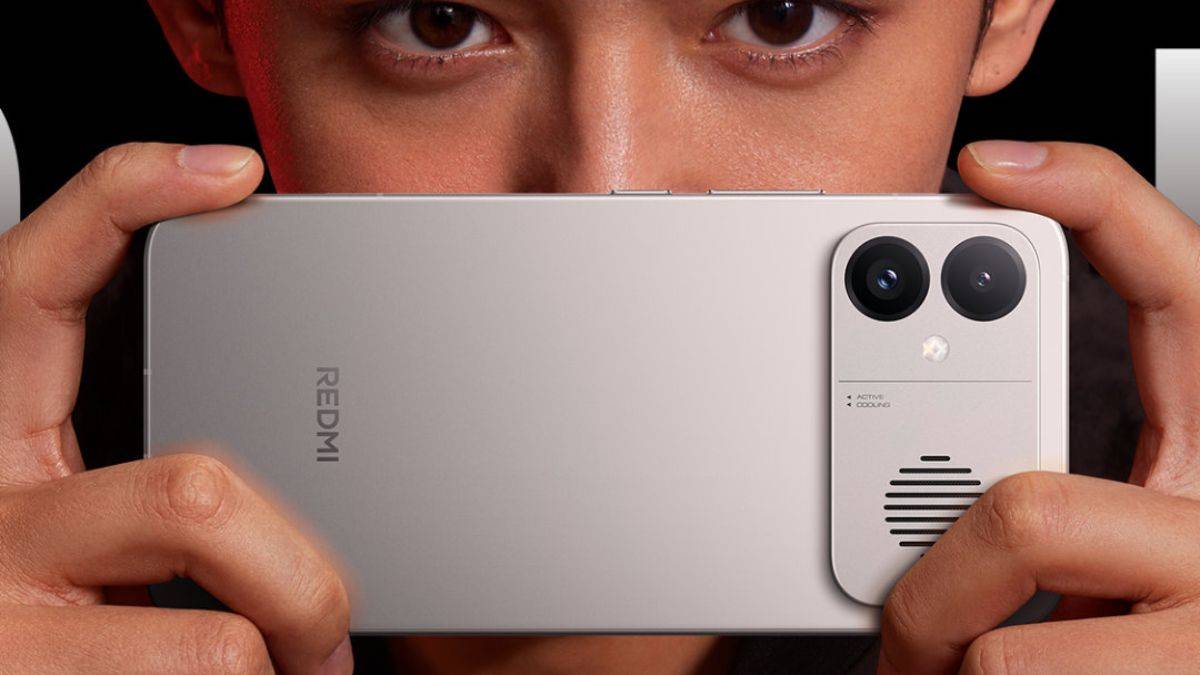 Redmi K90 Max design officially revealed: all-metallic finish with built-in cooling fan