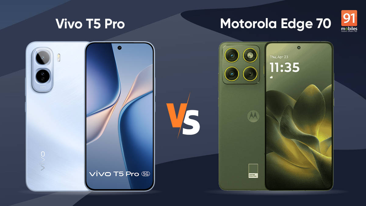 Vivo T5 Pro and Motorola Edge 70 compared: which phone under Rs 30,000 should you go for?