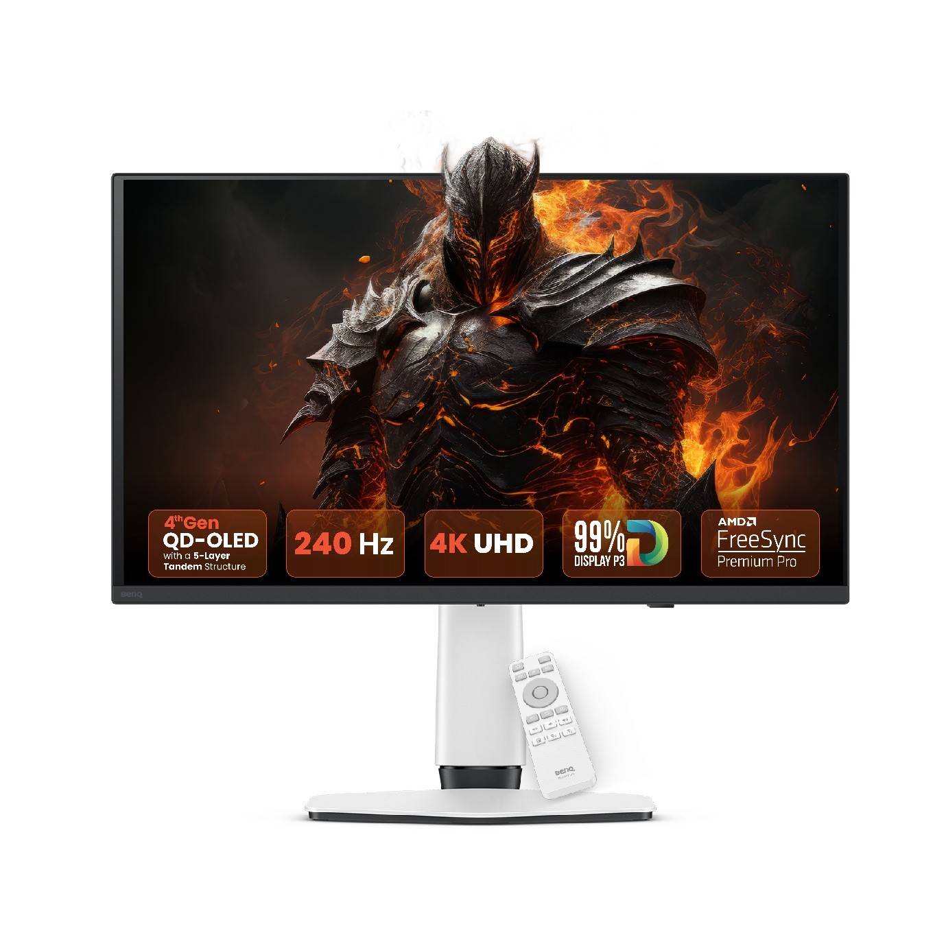 BenQ MOBIUZ EX321UZ launched in India: 4K QD OLED gaming monitor