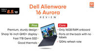 Dell Alienware 16 Aurora AC16250 review: great thermals, good performance Related Article