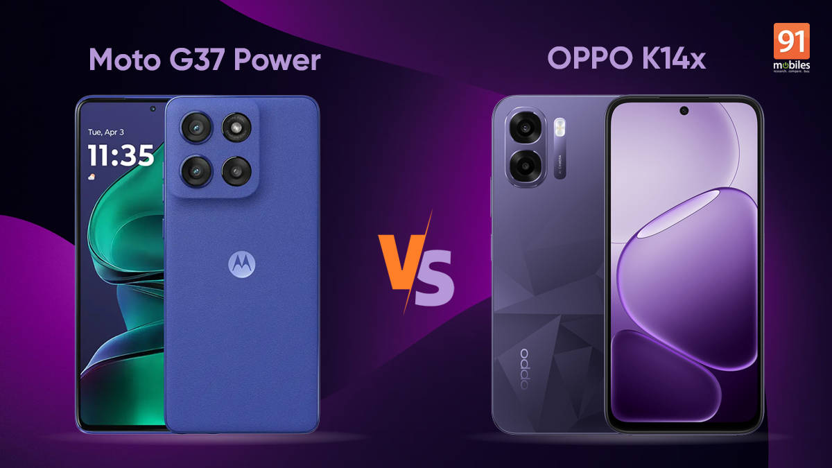 Moto G37 Power vs OPPO K14x: which is the more suitable pick under Rs 17,000?