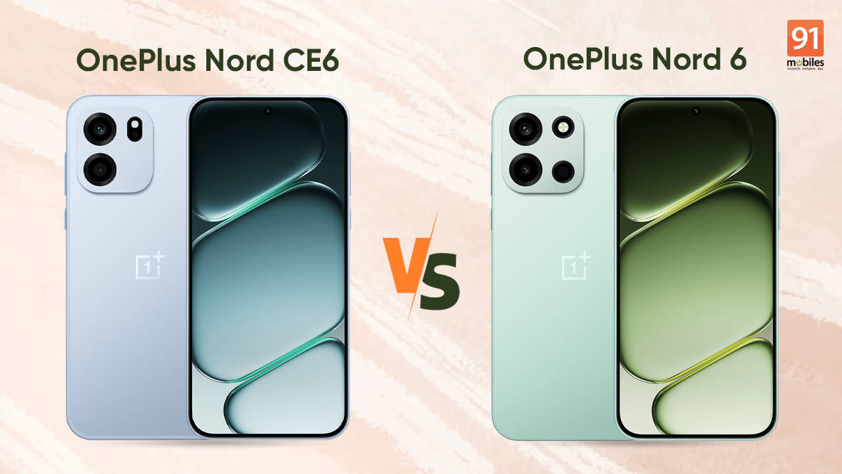 Comparing OnePlus Nord CE 6 with Nord 6: which Nord phone is right for you?