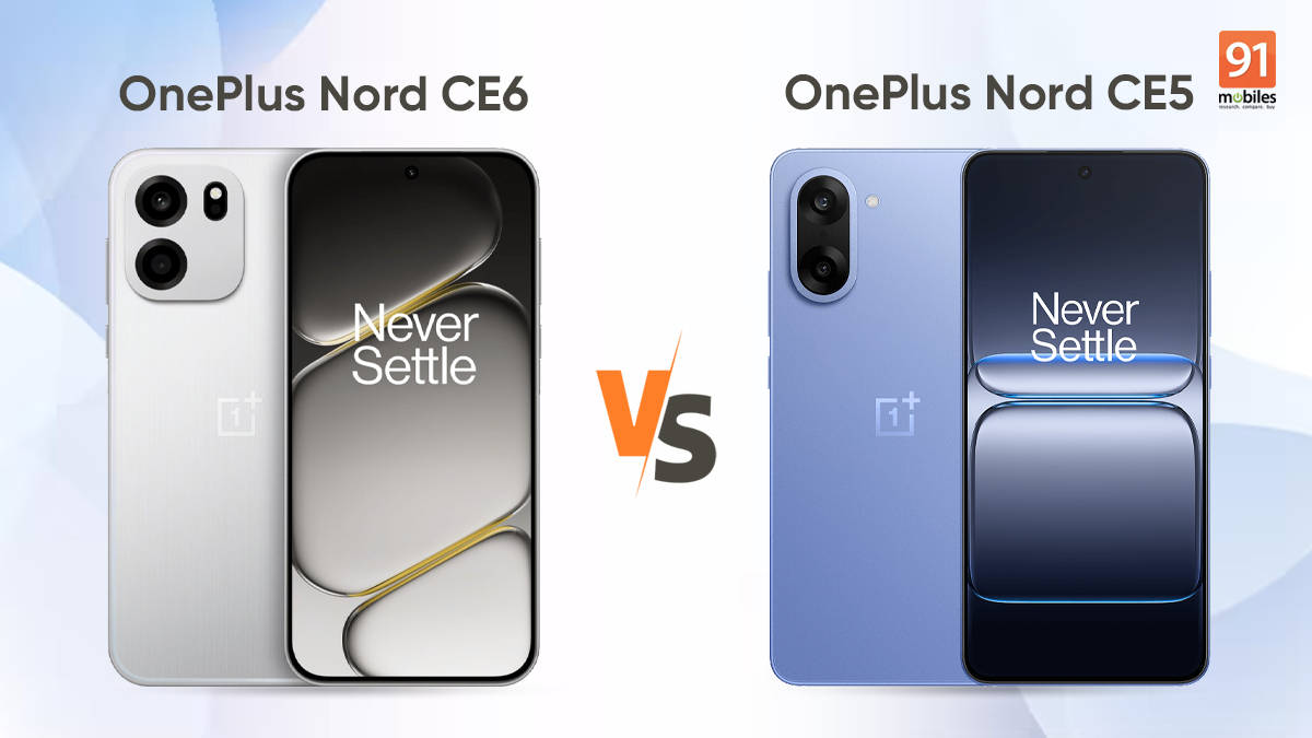 OnePlus Nord CE 6 vs Nord CE 5: is the successor really all about upgrades?