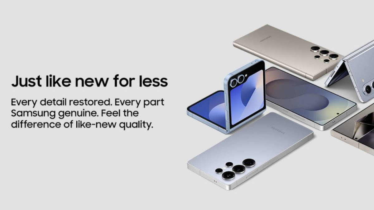 Samsung announces 'Certified Re-Newed' programme to officially sell refurbished smartphones in India