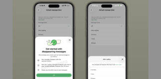 WhatsApp starts testing View-Once disappearing messages on iOS