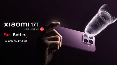 Xiaomi 17T price in India leaked ahead of its official launch on June 4th