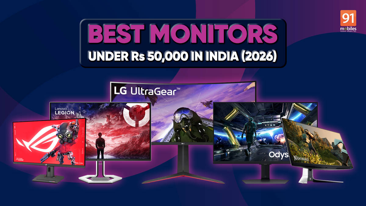 Best Monitors Under Rs 50,000 in India (2026)