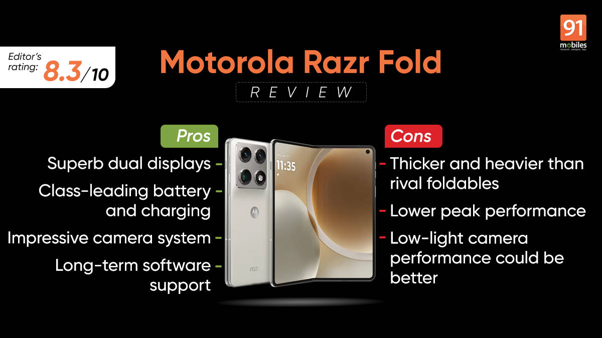 Motorola Razr Fold review: a formidable first foldable