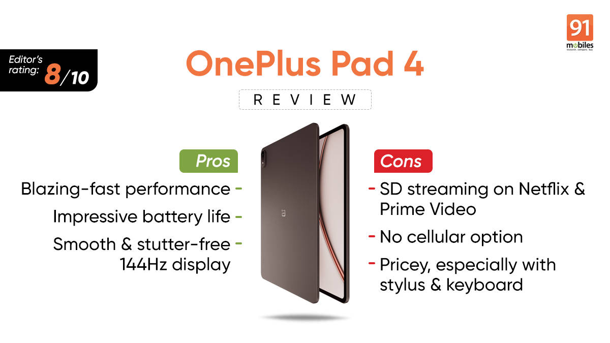 OnePlus Pad 4 review: the almost-perfect Android tablet