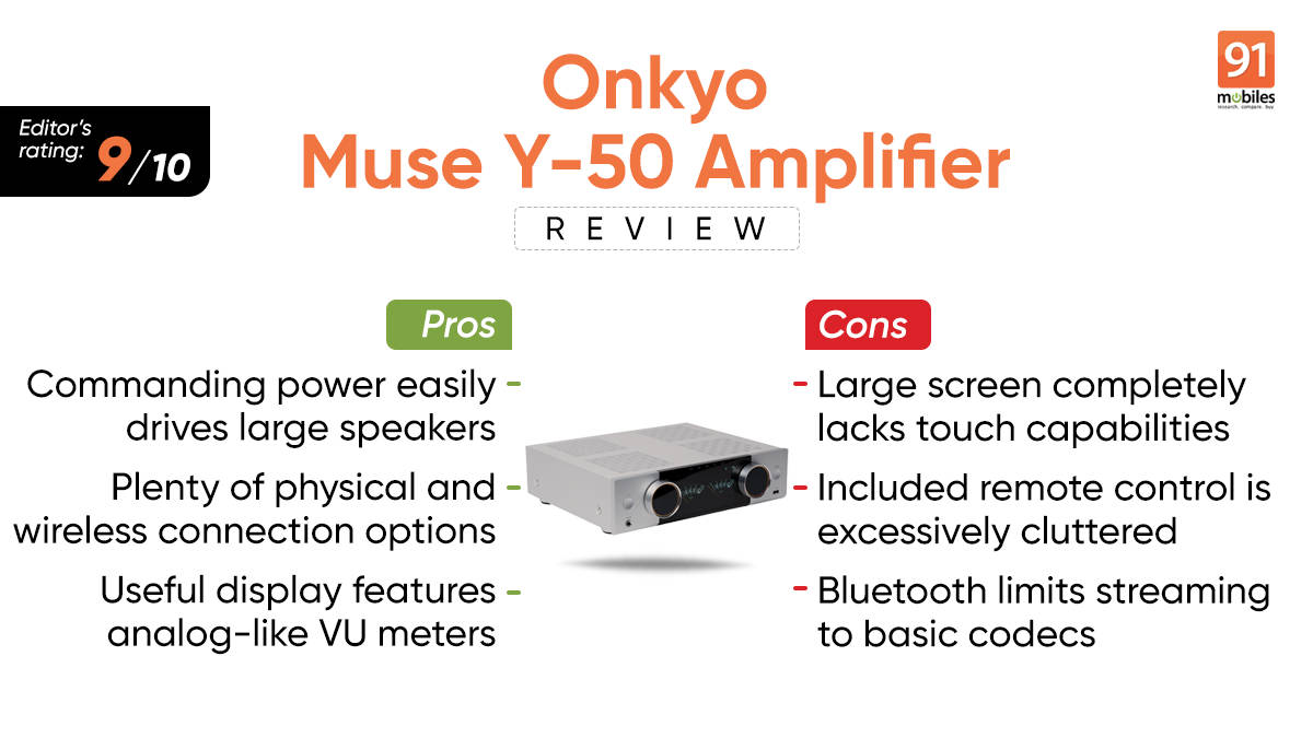 Onkyo Muse Y-50 Network Integrated Amplifier review